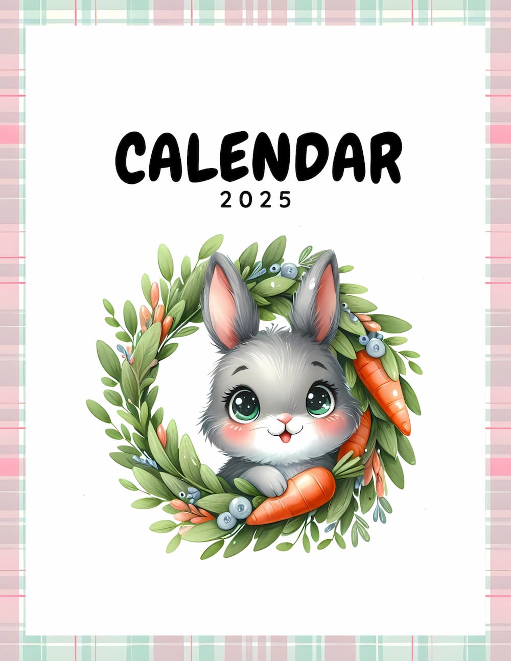 CALENDAR 2025 - BUNNIES