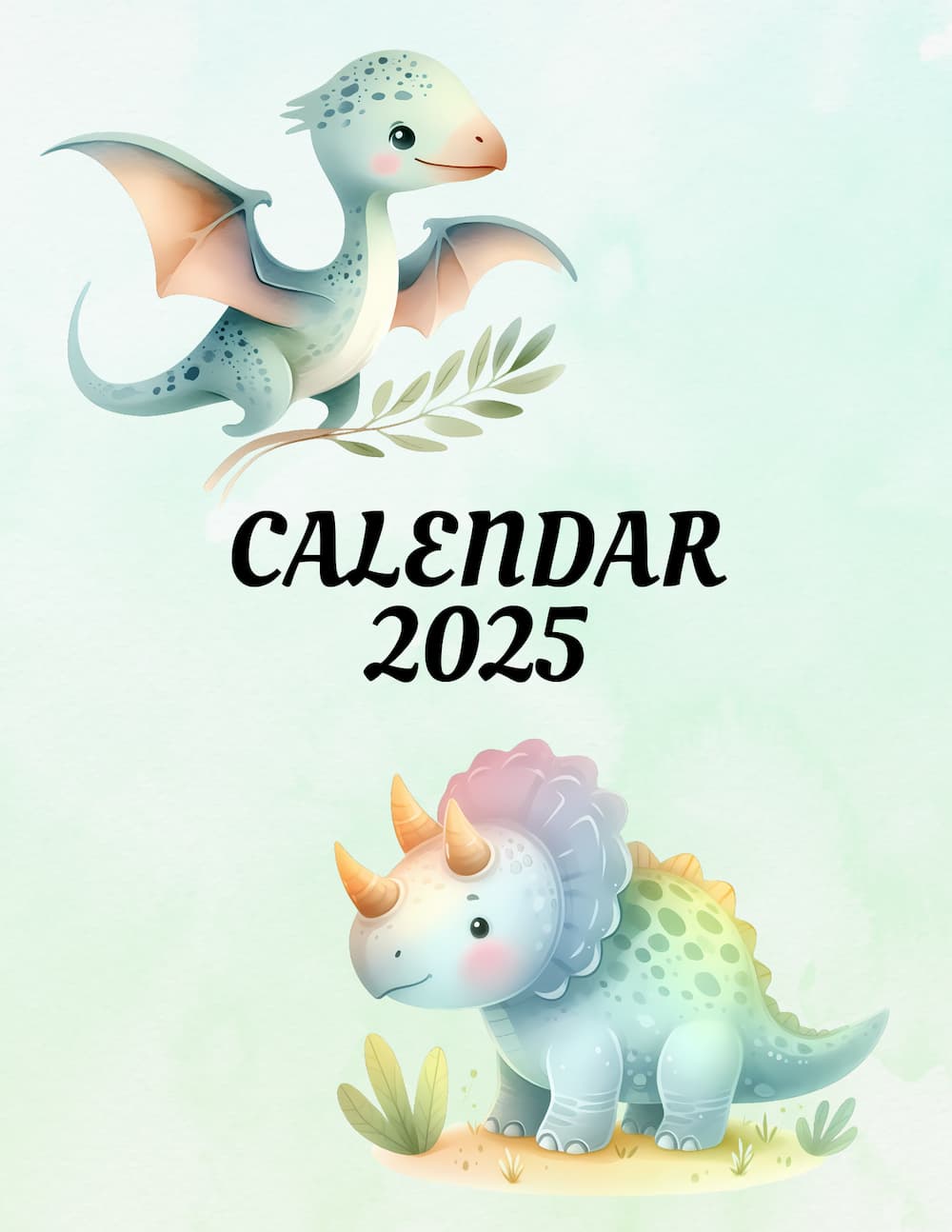 CALENDAR 2025 - DINOSAURS