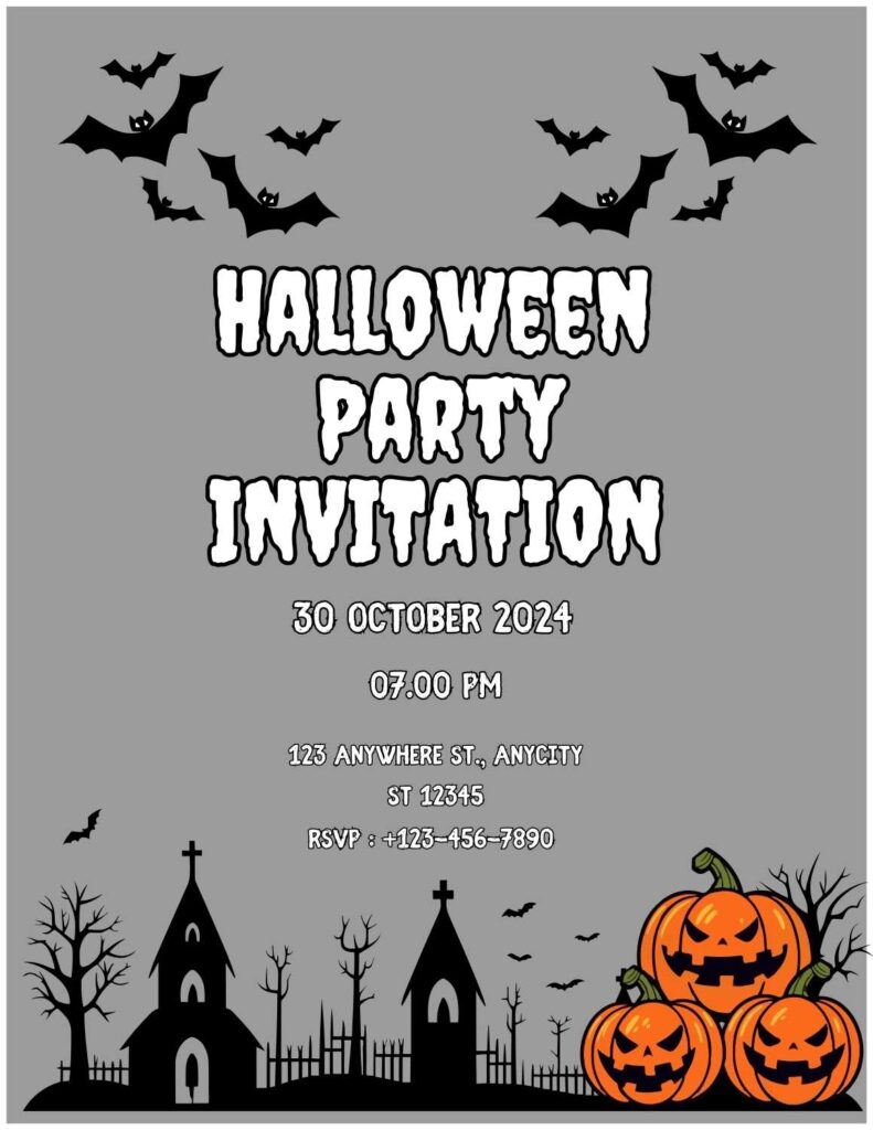 free printable halloween party planner 4