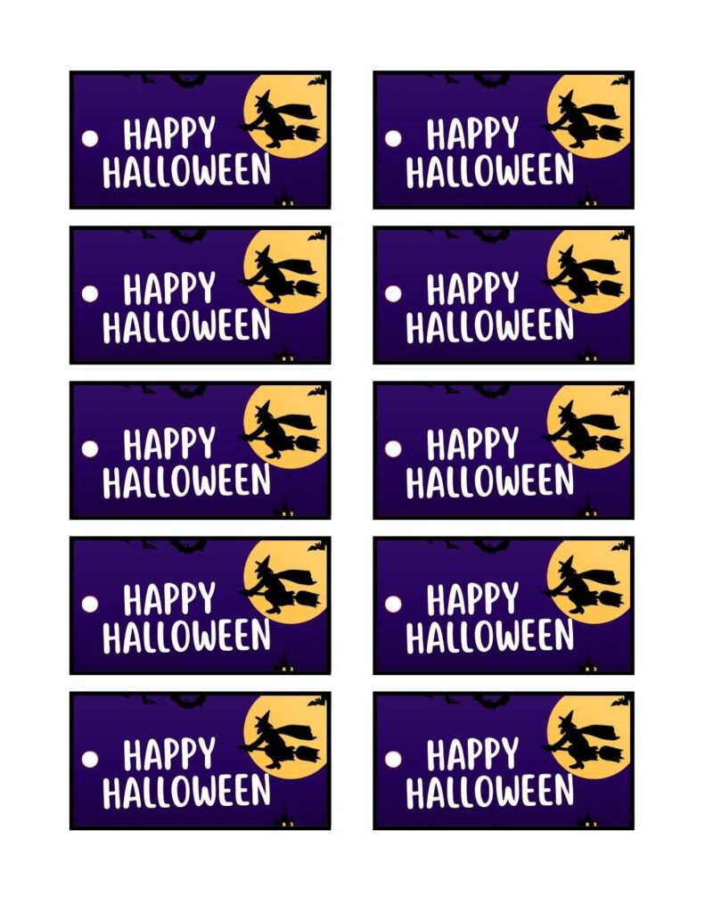 free printable halloween gift tags 11