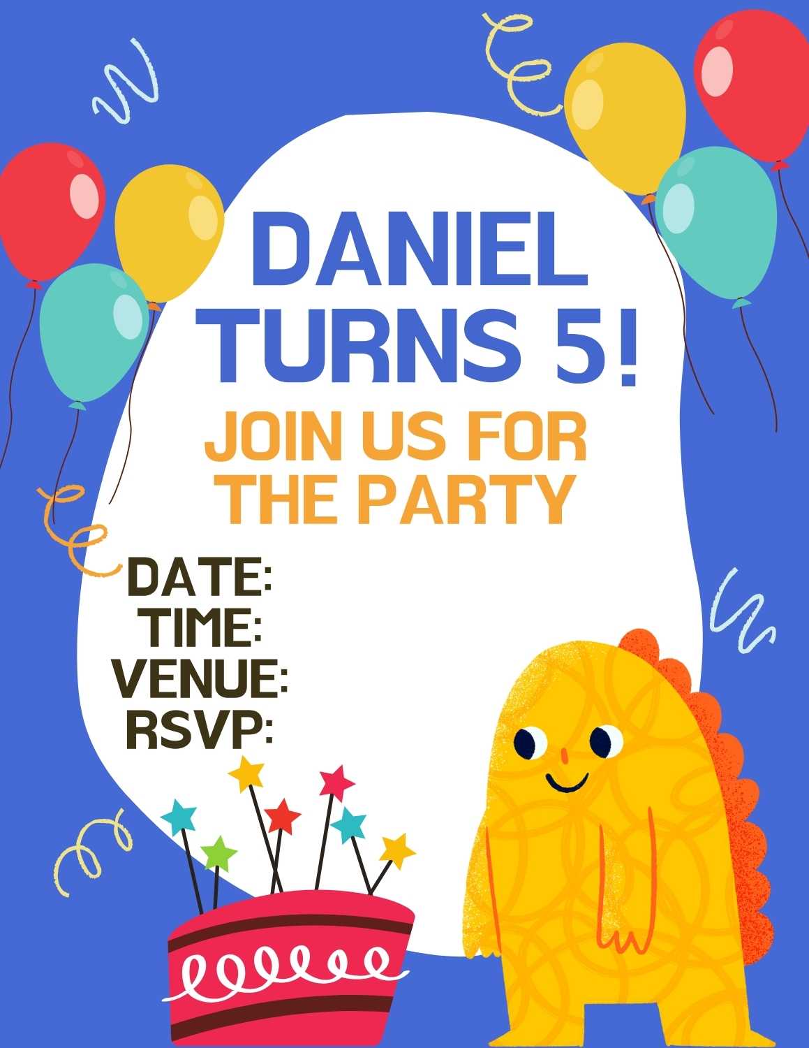 Free Birthday Invitation Templates 1