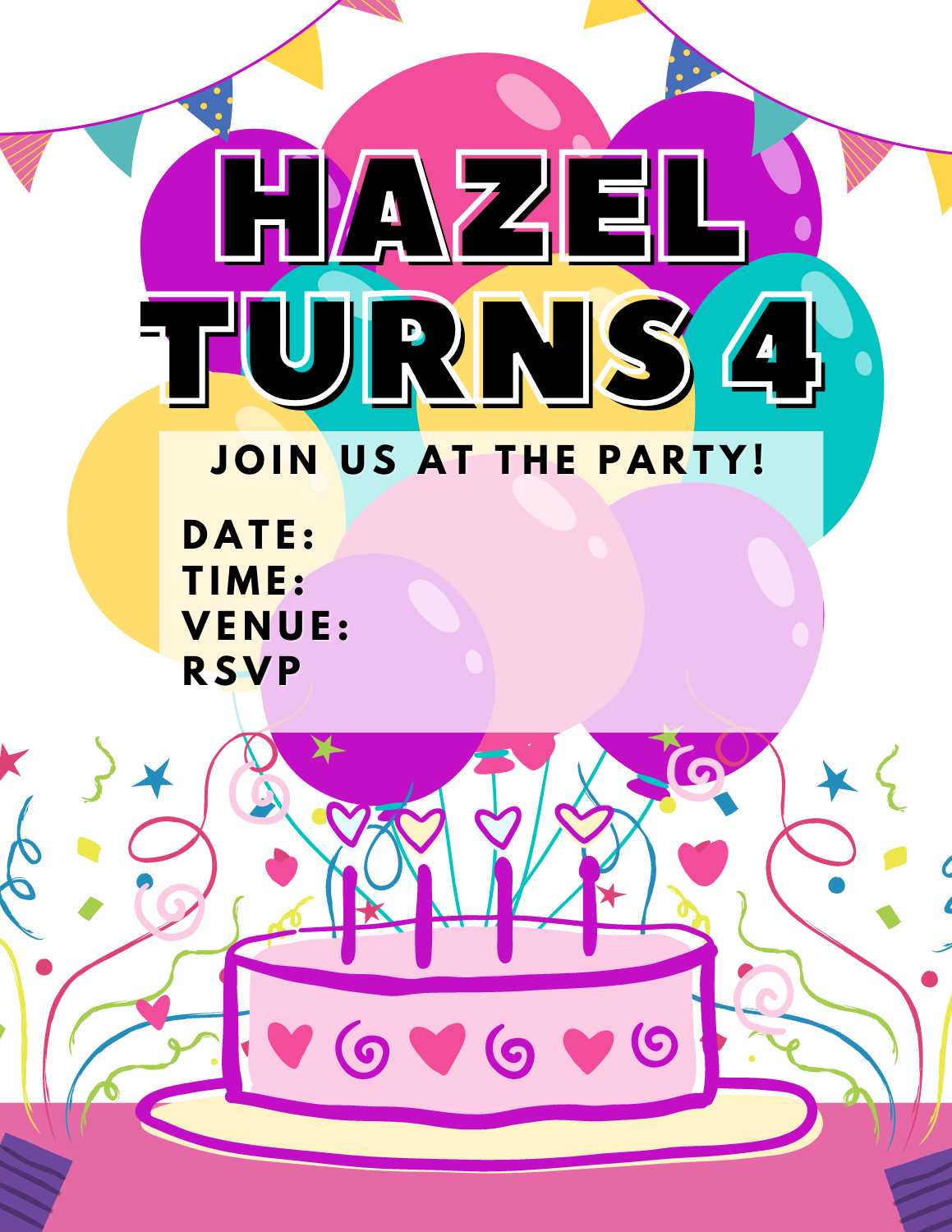 Free Birthday Invitation Templates 9