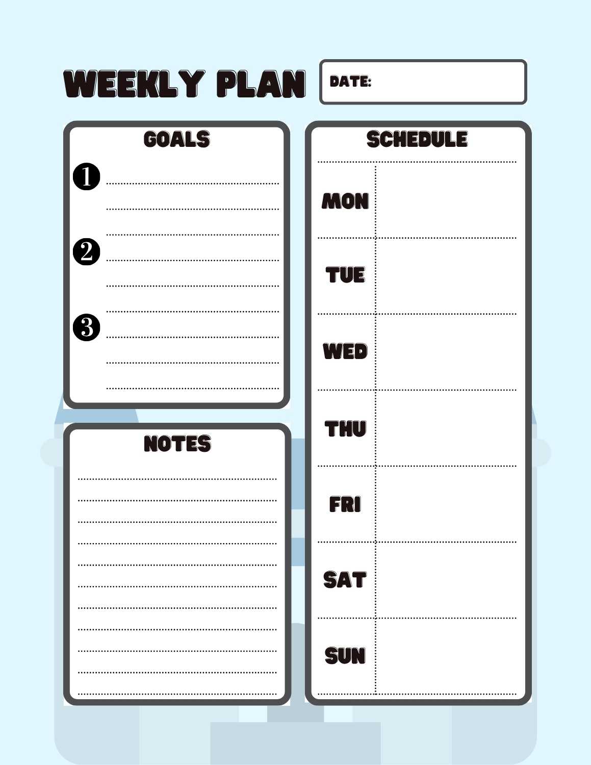 Goal Setting Printables For Kids 5