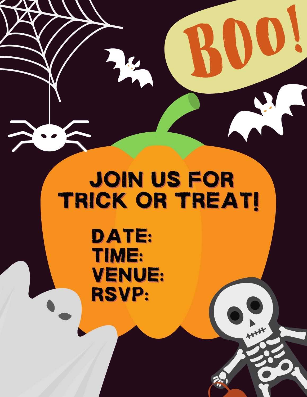 Free Halloween Party Invitation Templates 2