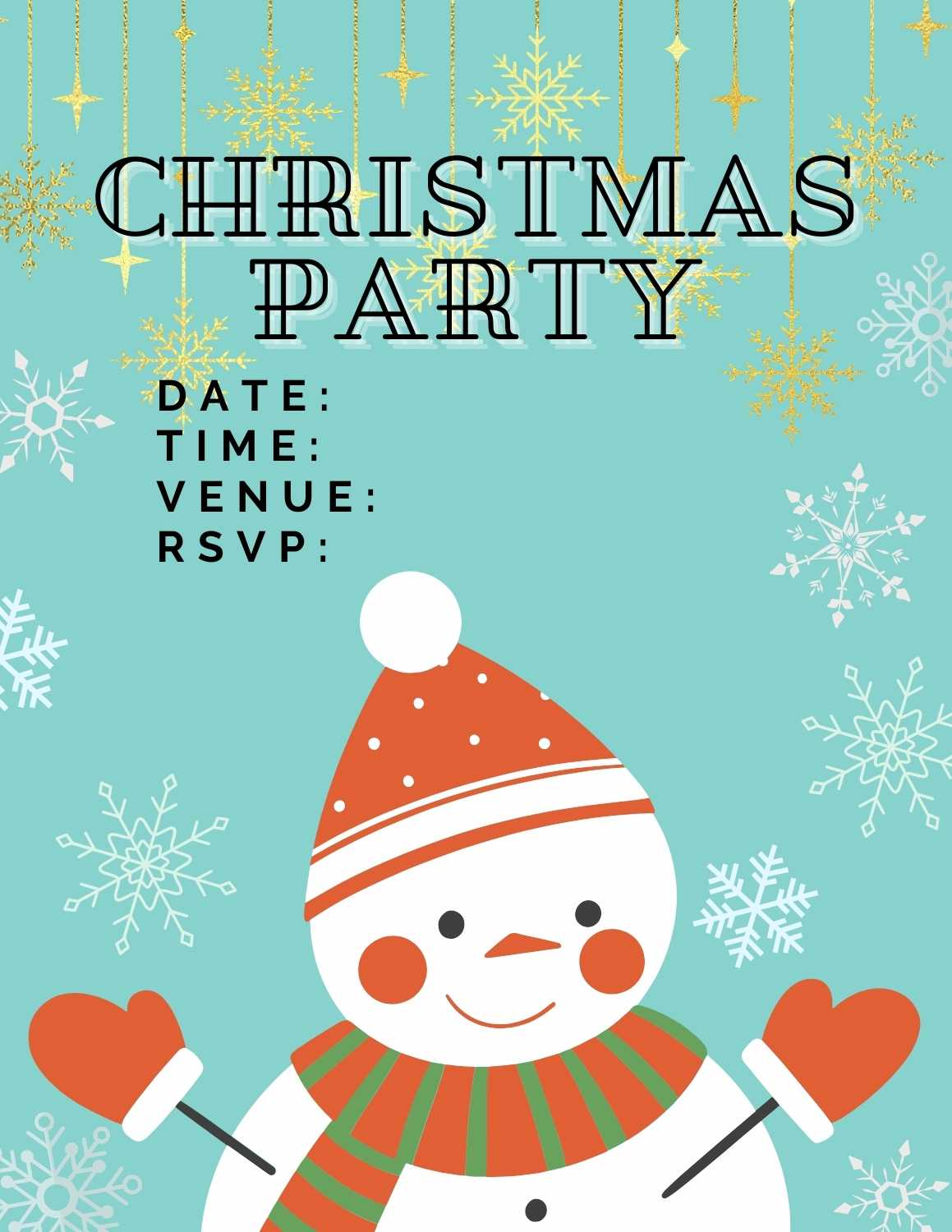 Free Christmas Party Invitation Templates 2