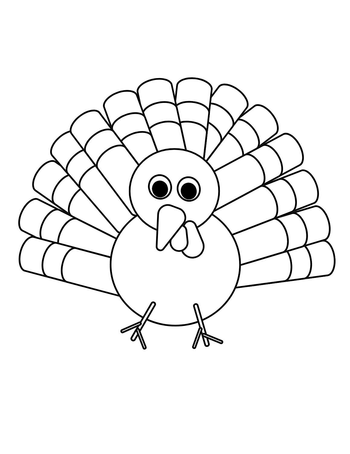 Free Printable Thanksgiving Turkey Craft 5