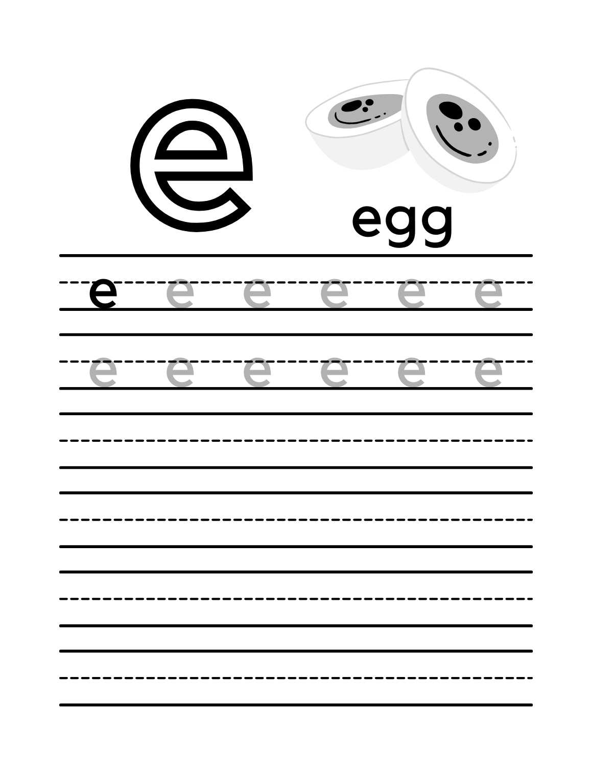 Free Printable Letter Tracing Worksheets 5