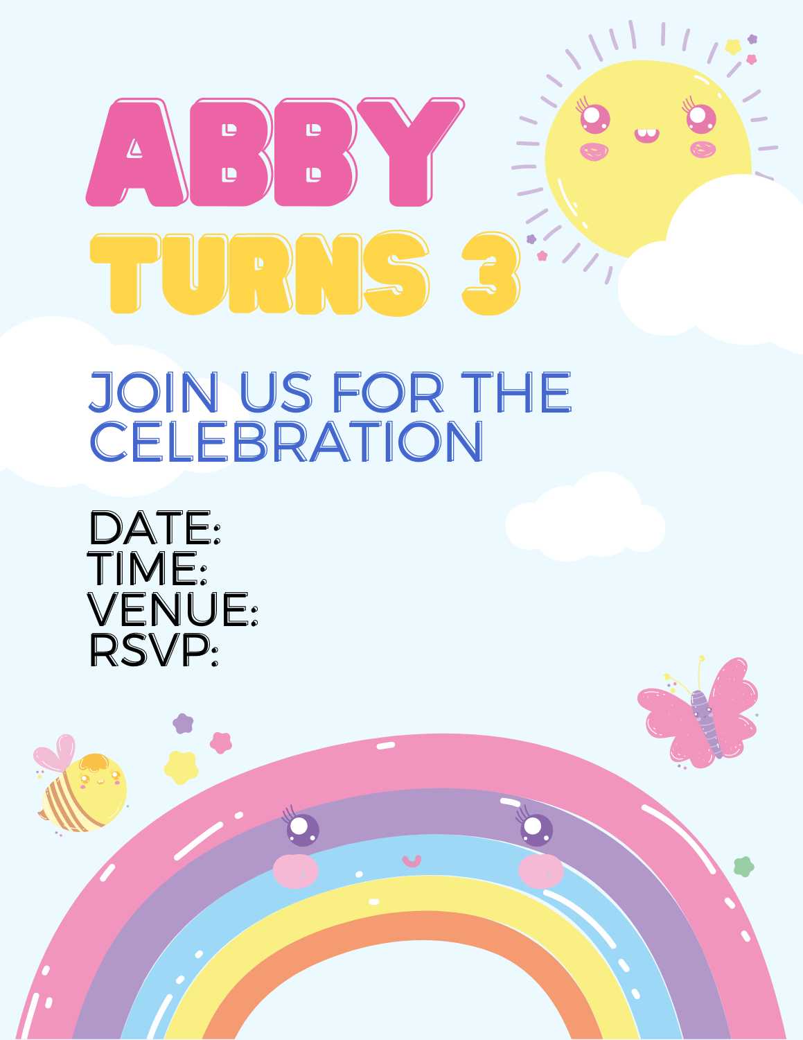 Free Birthday Invitation Templates 8