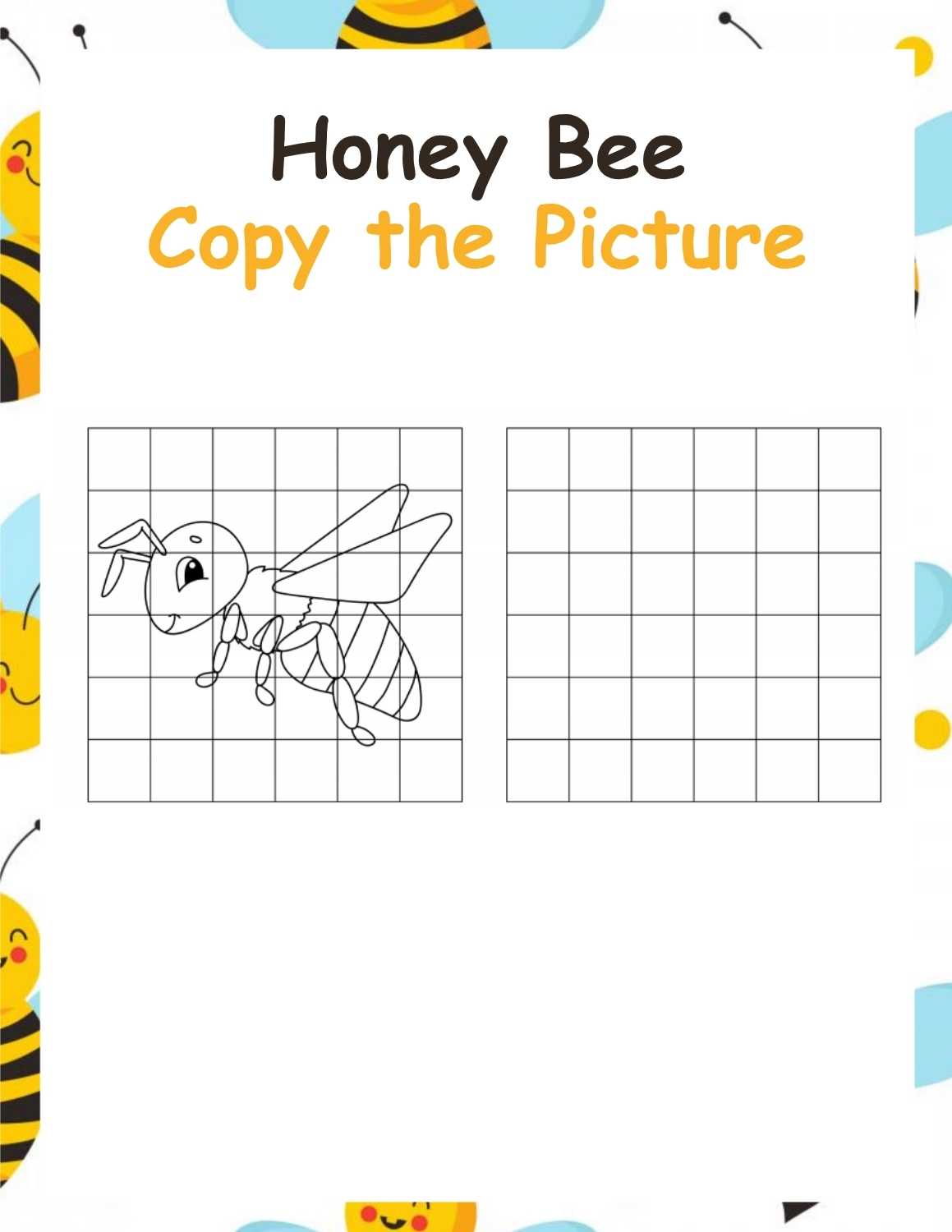 Free Honey Bee Spring Activities 6