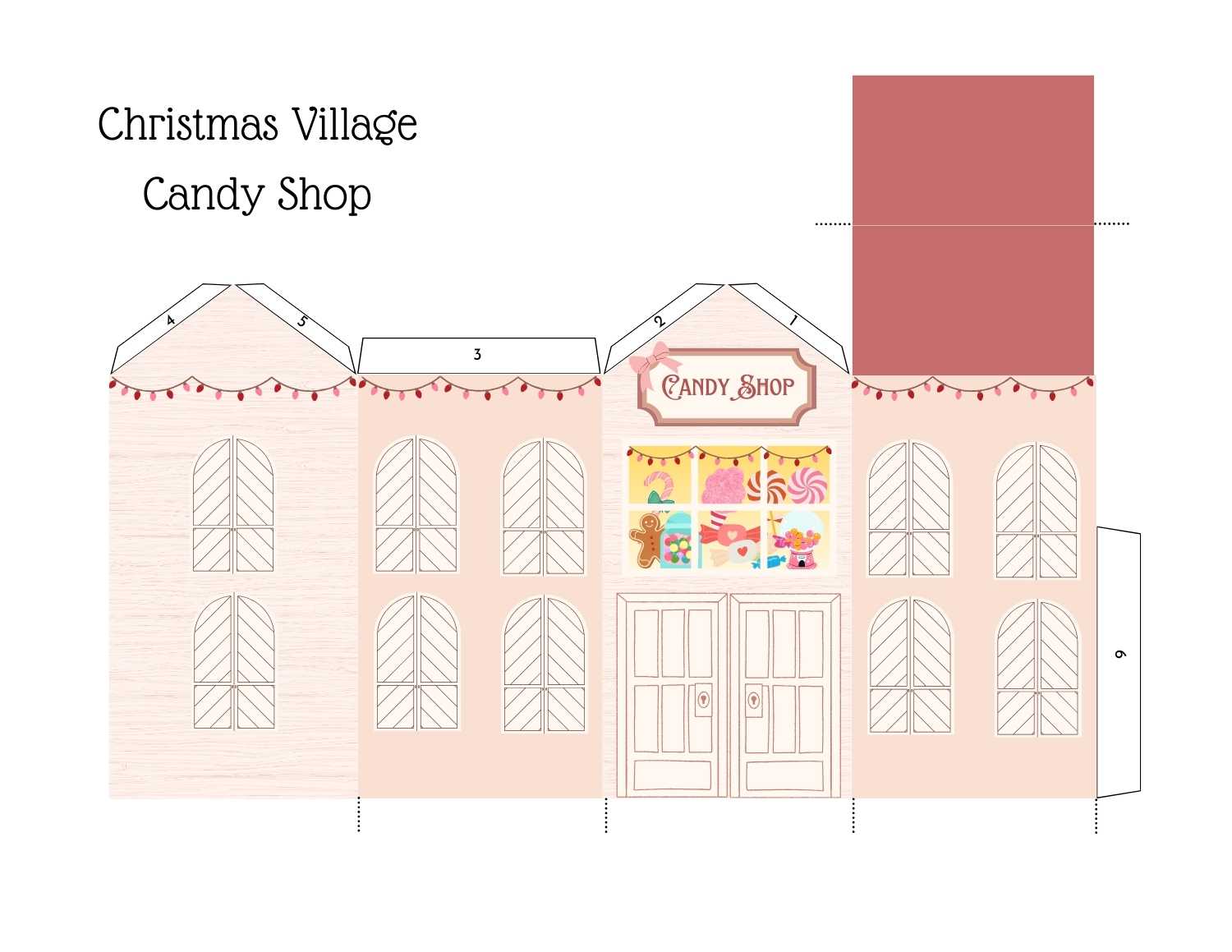 Christmas Village Kit for Kids 4