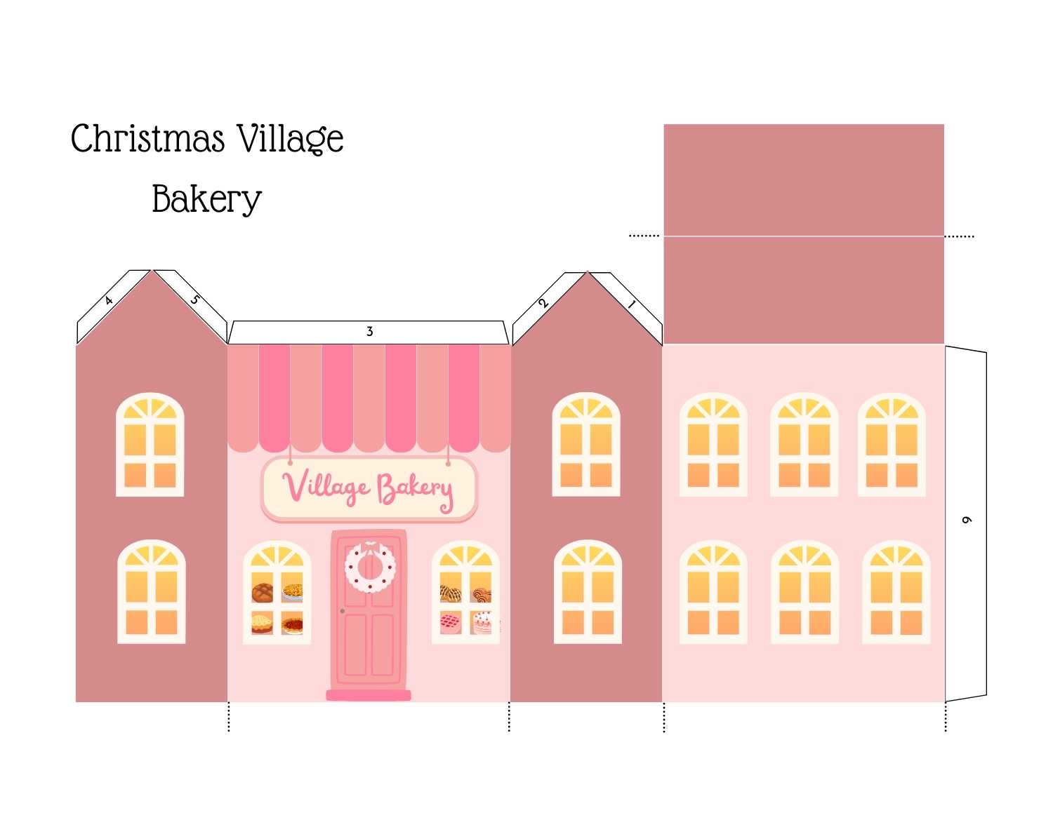 Christmas Village Kit for Kids 6