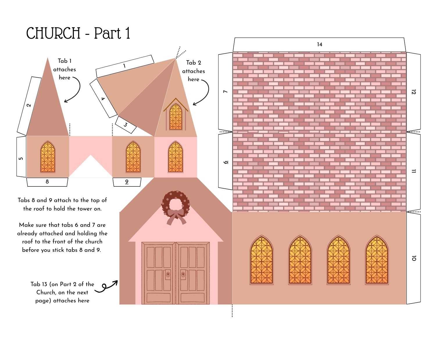 Christmas Village Kit for Kids 7