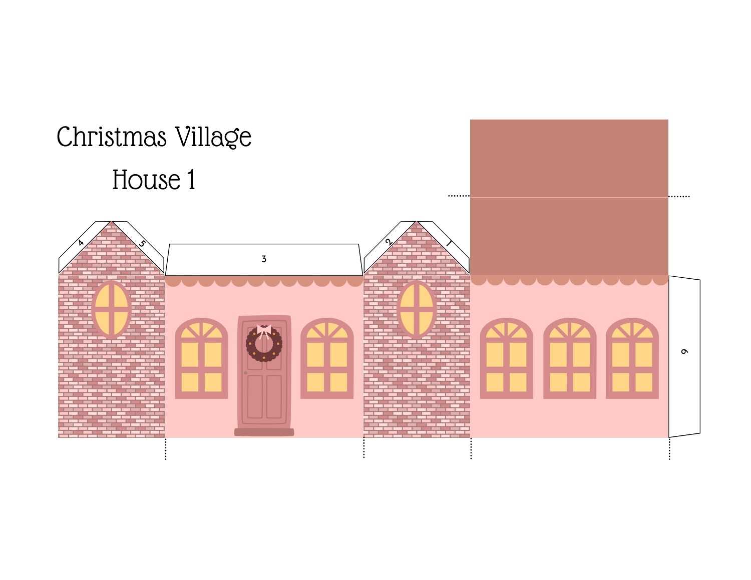 Christmas Village Kit for Kids 1
