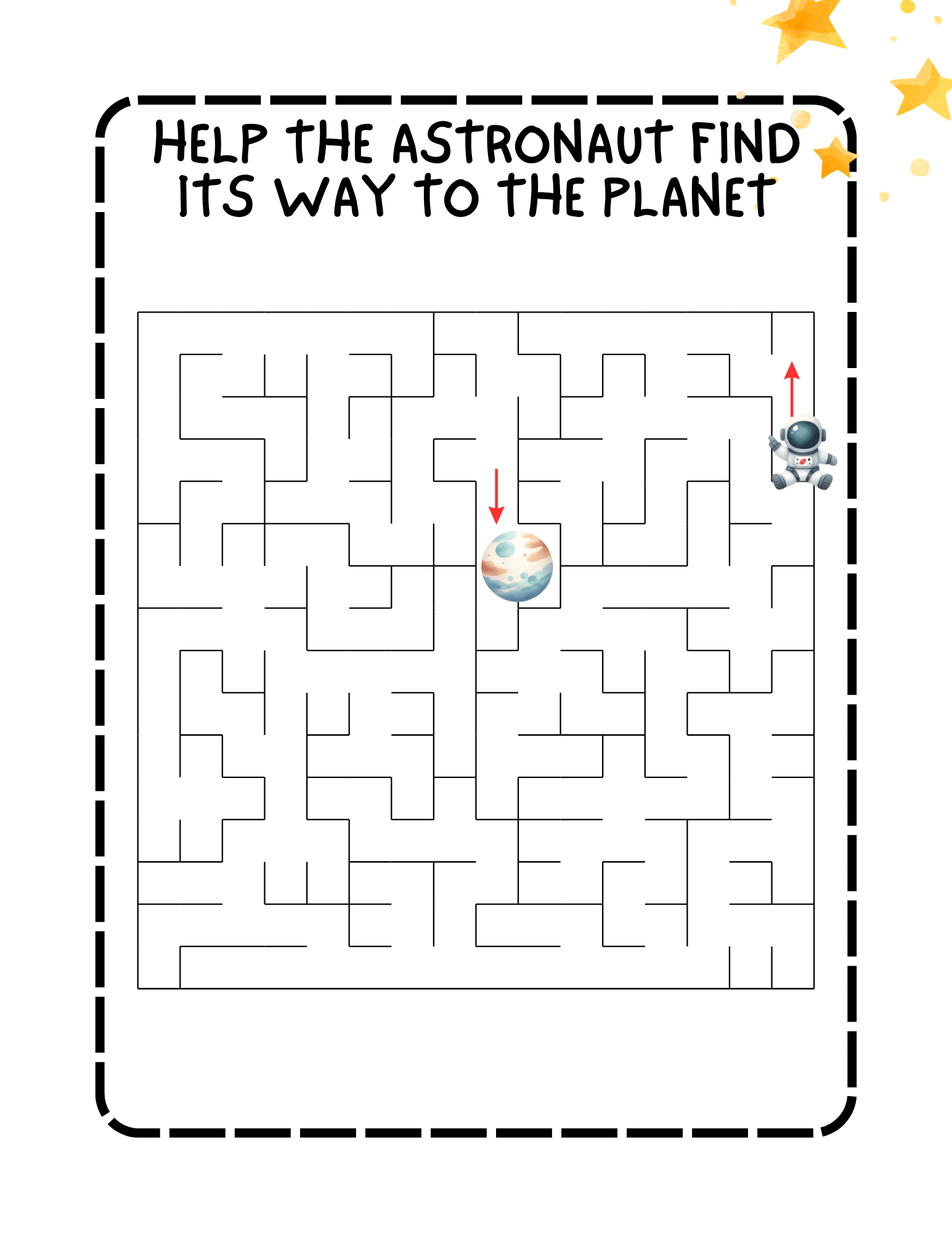 Free Space Printables For Kids 8