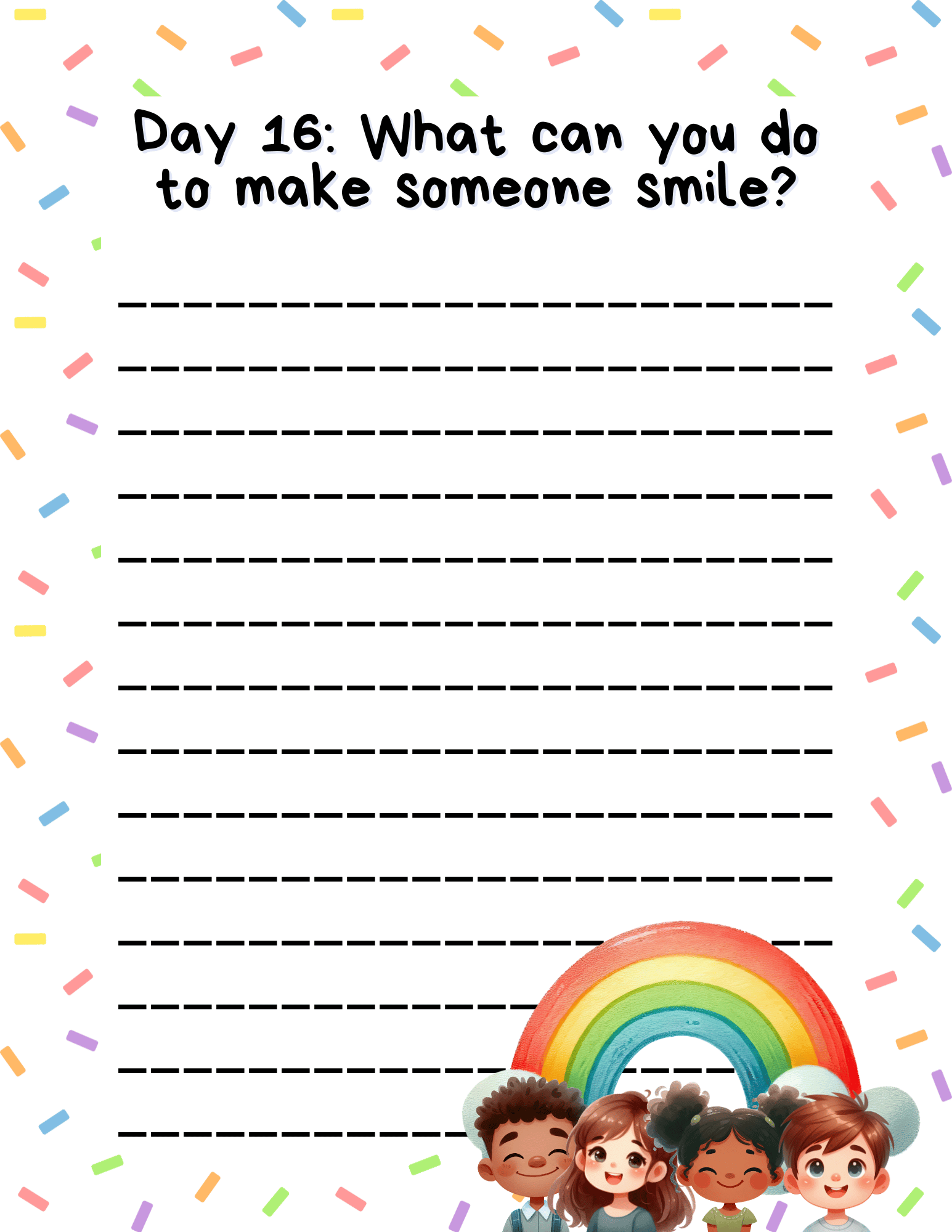 Free Positivity Journal For Kids 5