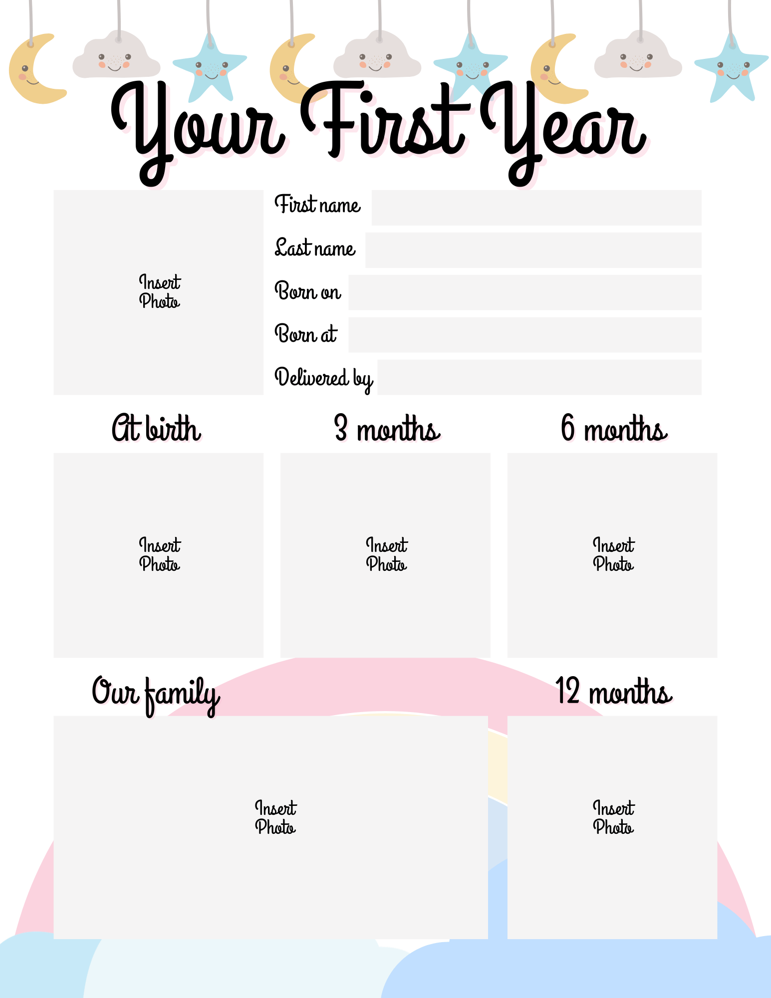 Free Birthday Time Capsule Printables 2
