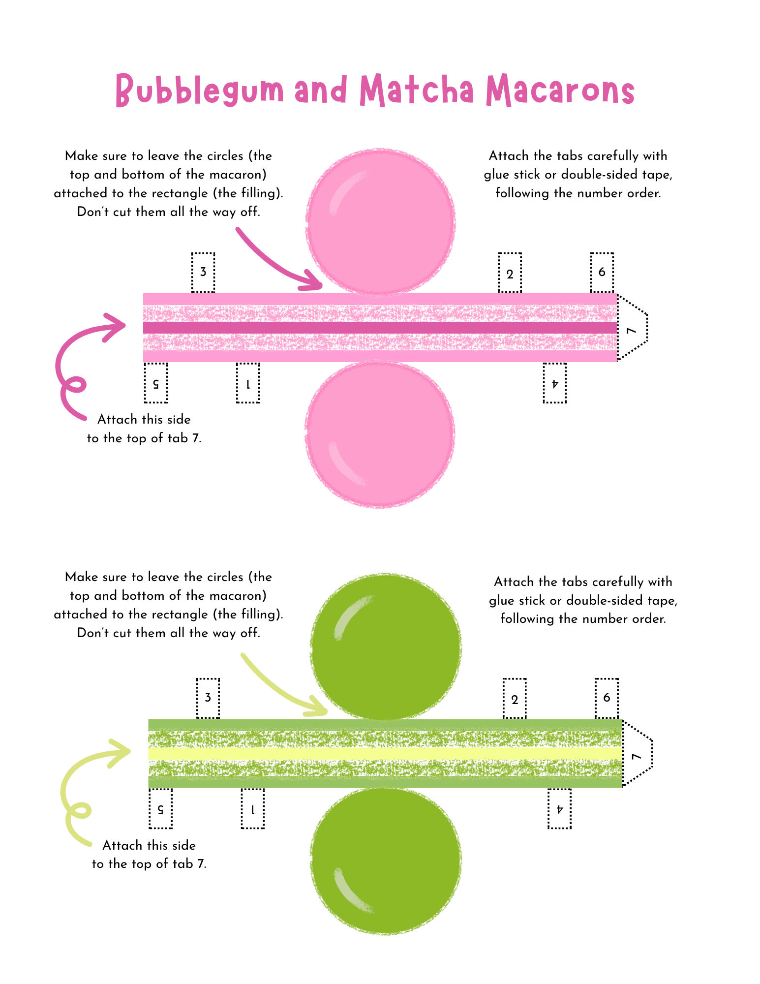 Free Cut and Fold Cake Printables 3 Free Cut and Fold Cake Printables 3